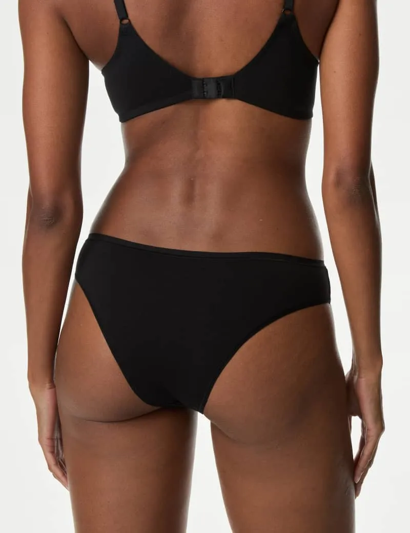 5pk No VPL Cotton Modal Brazilian Knickers