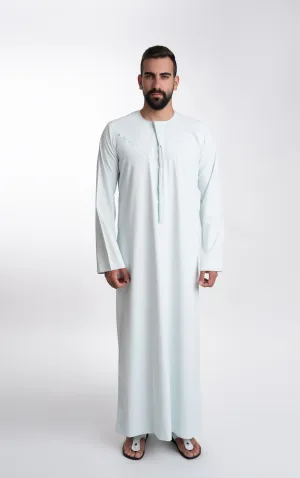 Basic Stone Blue Emirati Thobe