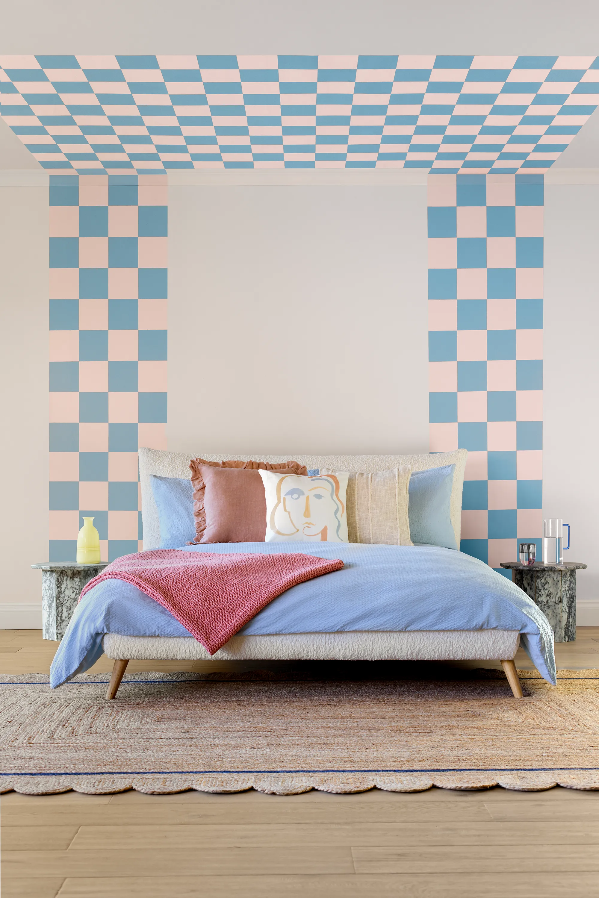 Calming Blue eggshell paint