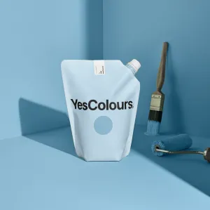 Calming Blue eggshell paint