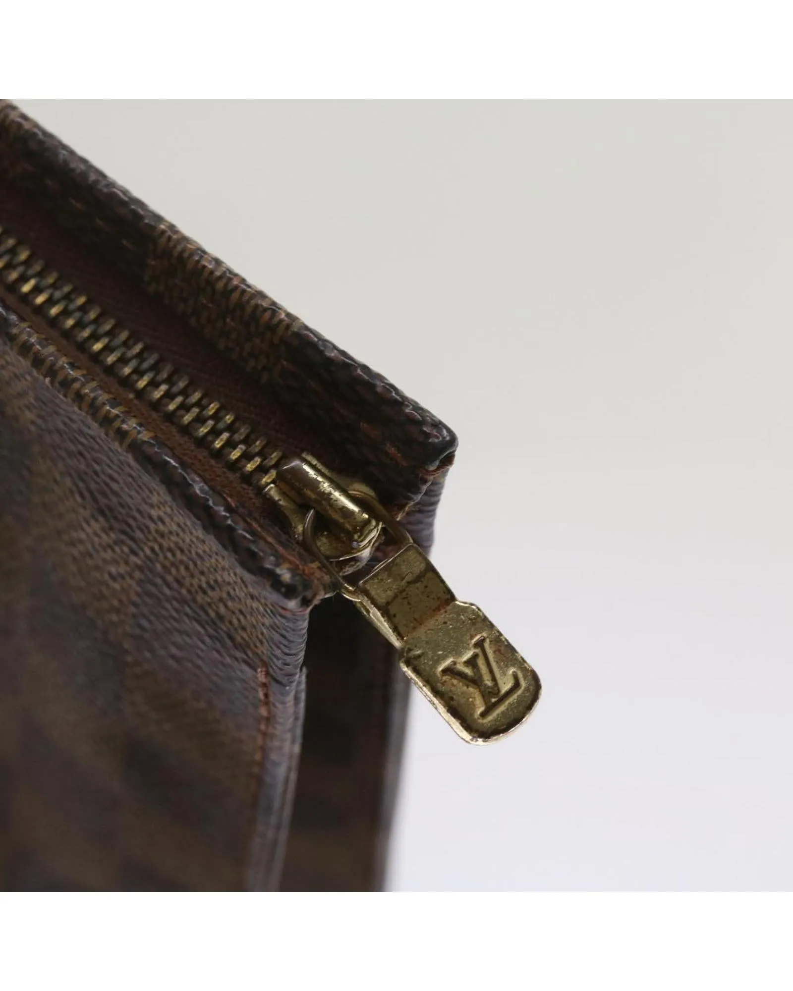 Canvas Pouch with Multiple Compartments - C Grade