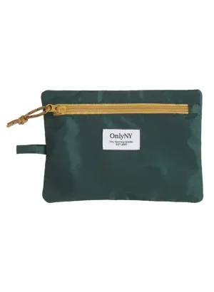 Cordura Nylon Zip Pouch - Forest Green