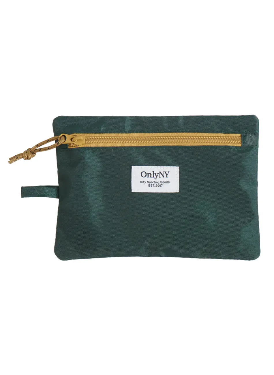 Cordura Nylon Zip Pouch - Forest Green
