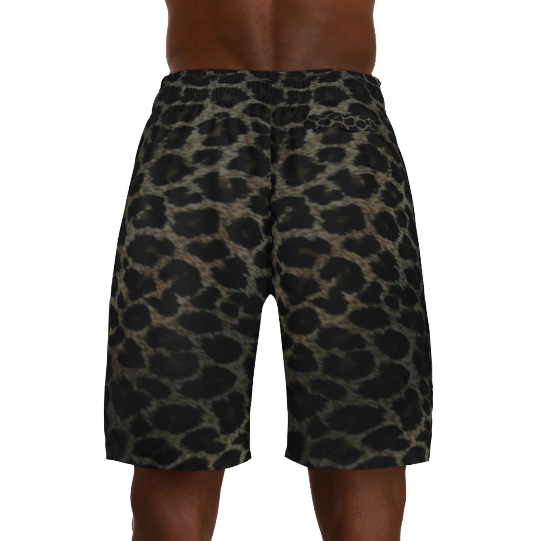 Crowgodshi Men's Hawaiian Jaguar Shorts