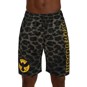 Crowgodshi Men's Hawaiian Jaguar Shorts