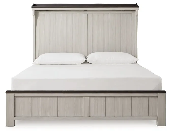 Darborn King Panel Bed with Dresser