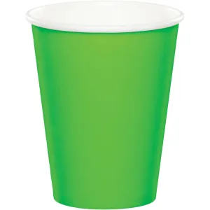Fresh Lime Hot/Cold Cups 9oz 24ct,
