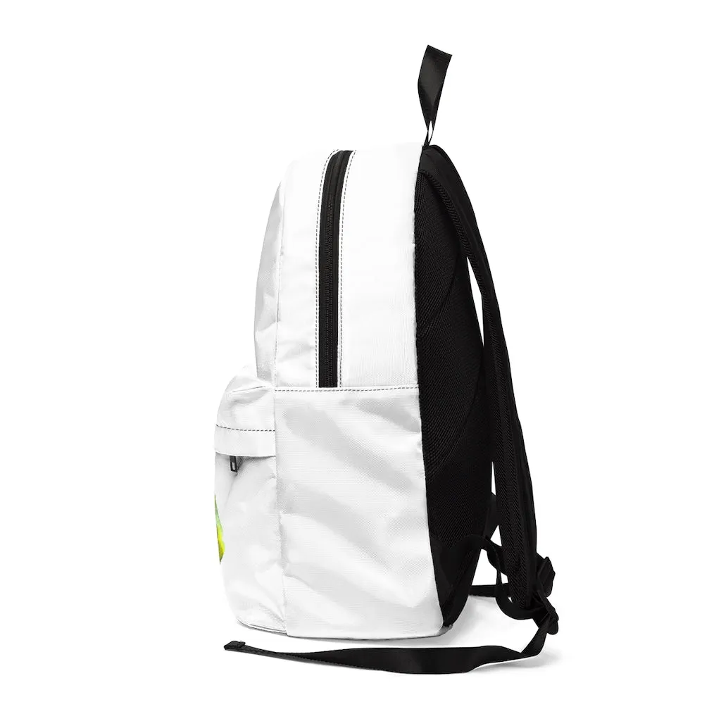 Green Fish with Specs Unisex Classic Backpack