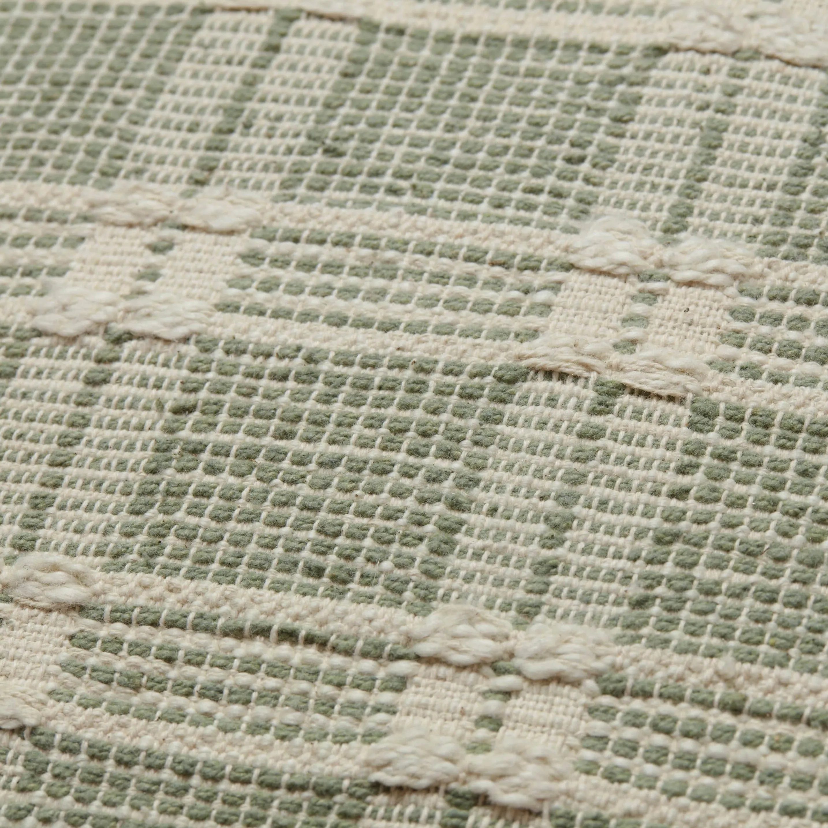 Green Stitched Pillow 22"