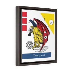 Gárgola Vertical Framed Premium Gallery Wrap Canvas by Insignia