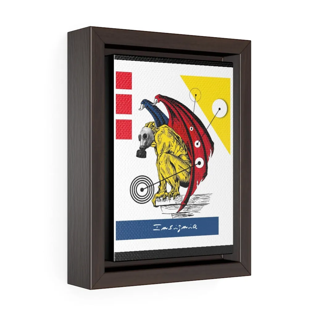 Gárgola Vertical Framed Premium Gallery Wrap Canvas by Insignia