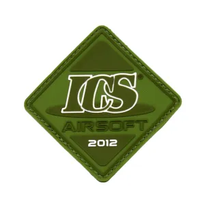 ICS Airsoft 2012 Rubber PVC Velcro Patch