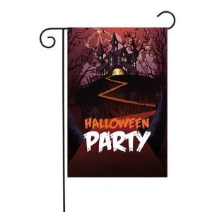 Jetlifee Halloween Party Garden Flag