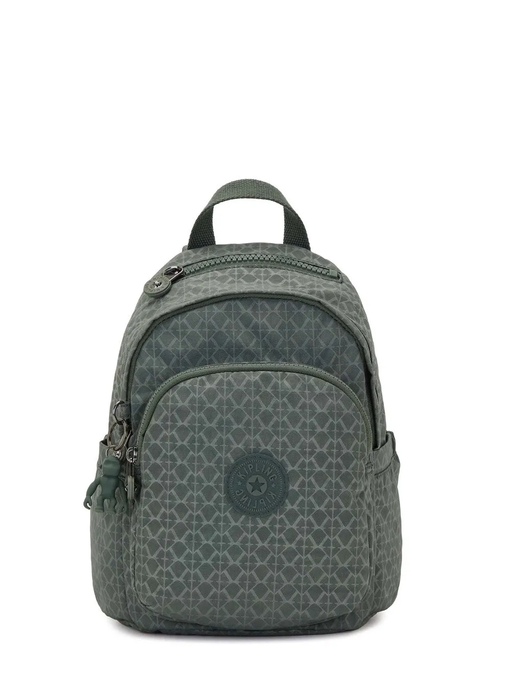 Kipling Delia Mini Backpack, green/dark green