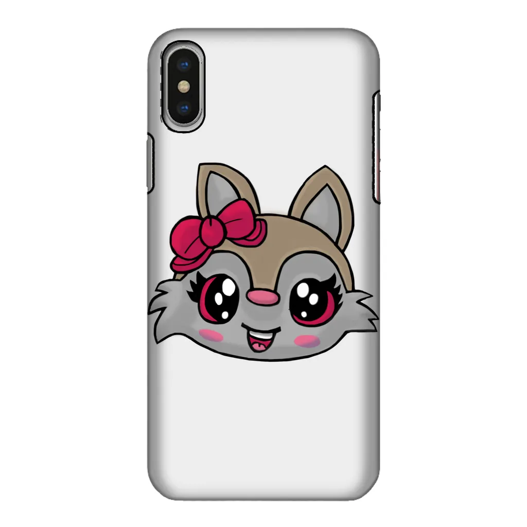 Kitty Face Fully Printed Tough Phone Case