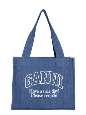 Large Easy Shopper Denim