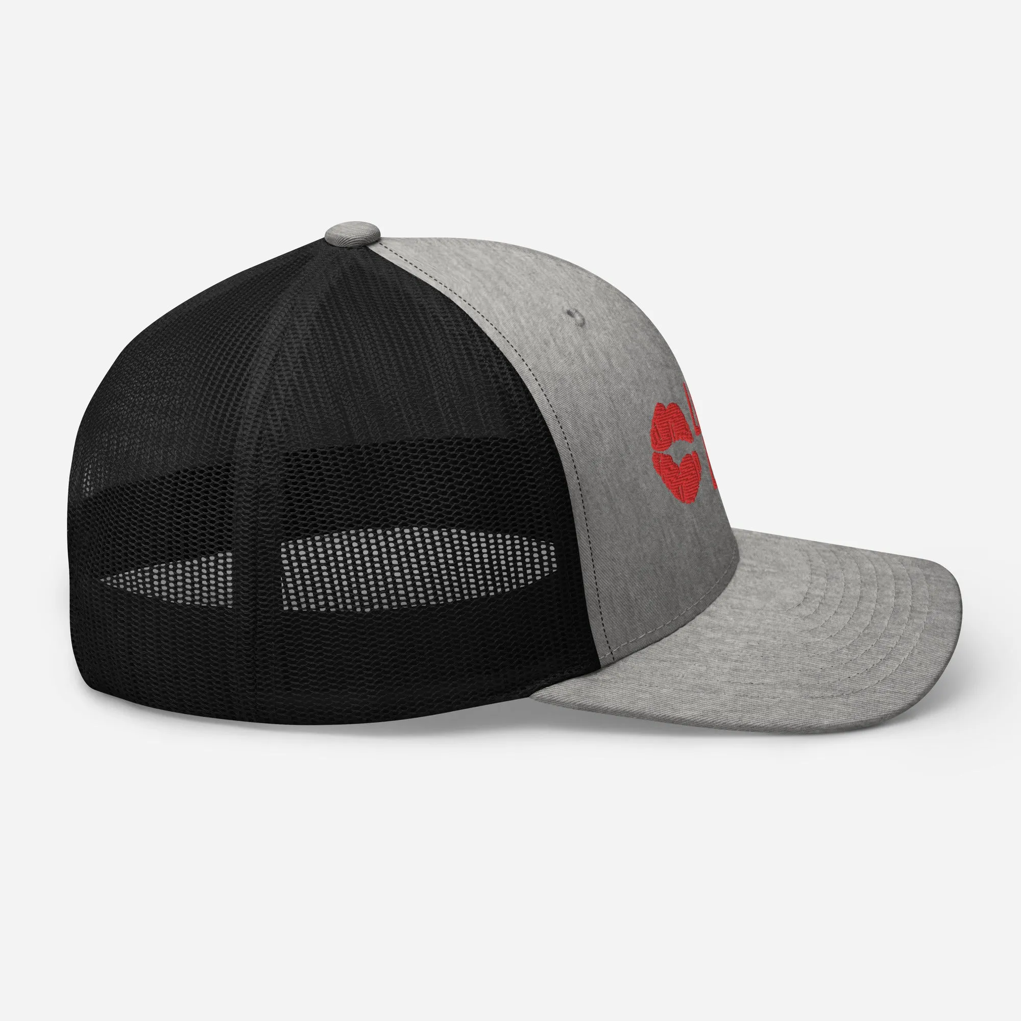 Lipstick Lounge Red Logo Trucker Cap