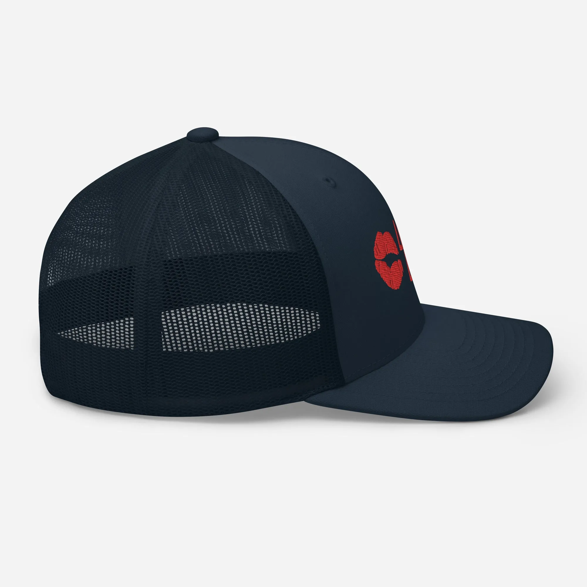 Lipstick Lounge Red Logo Trucker Cap