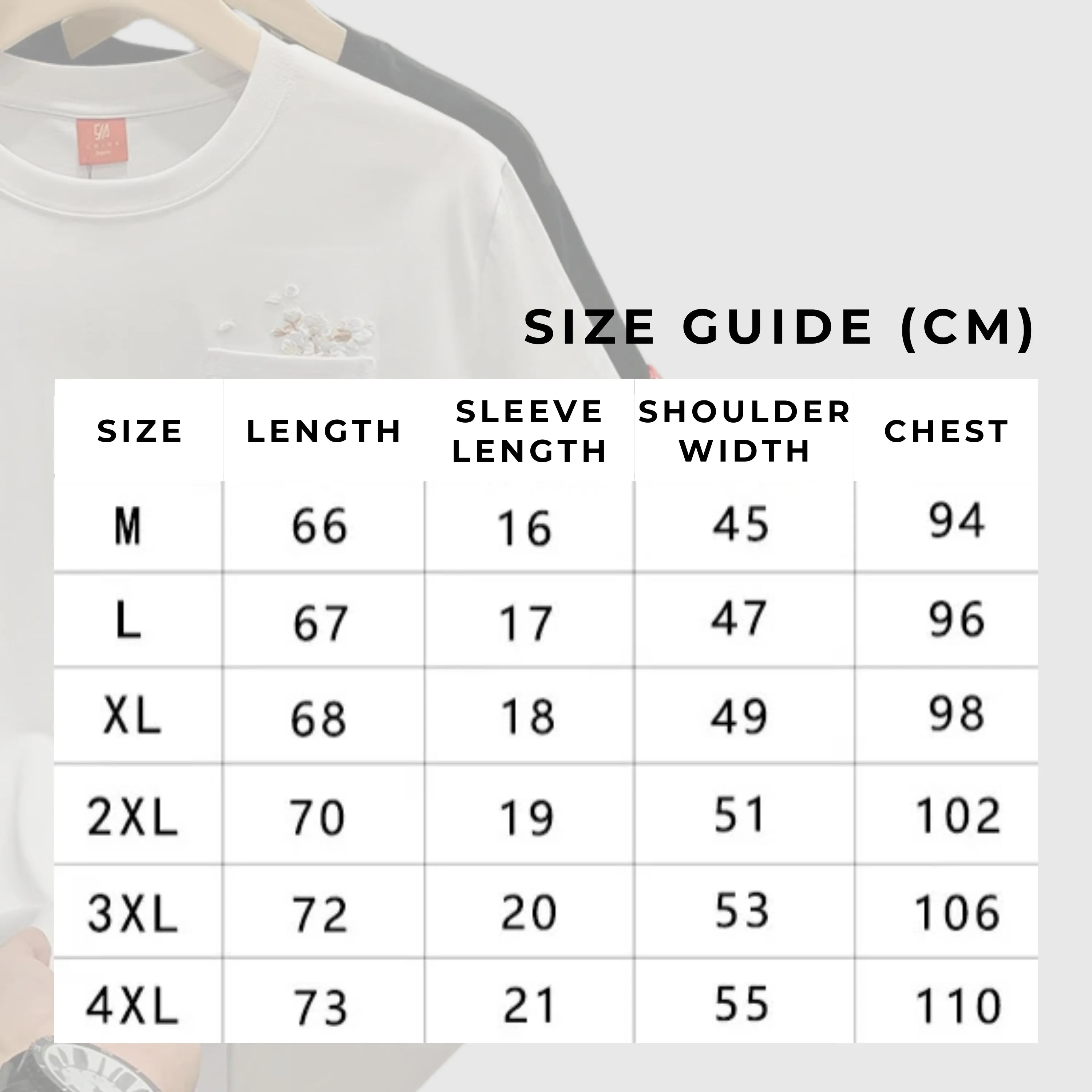 Men's Trendy Embroidery Flowers T-Shirt