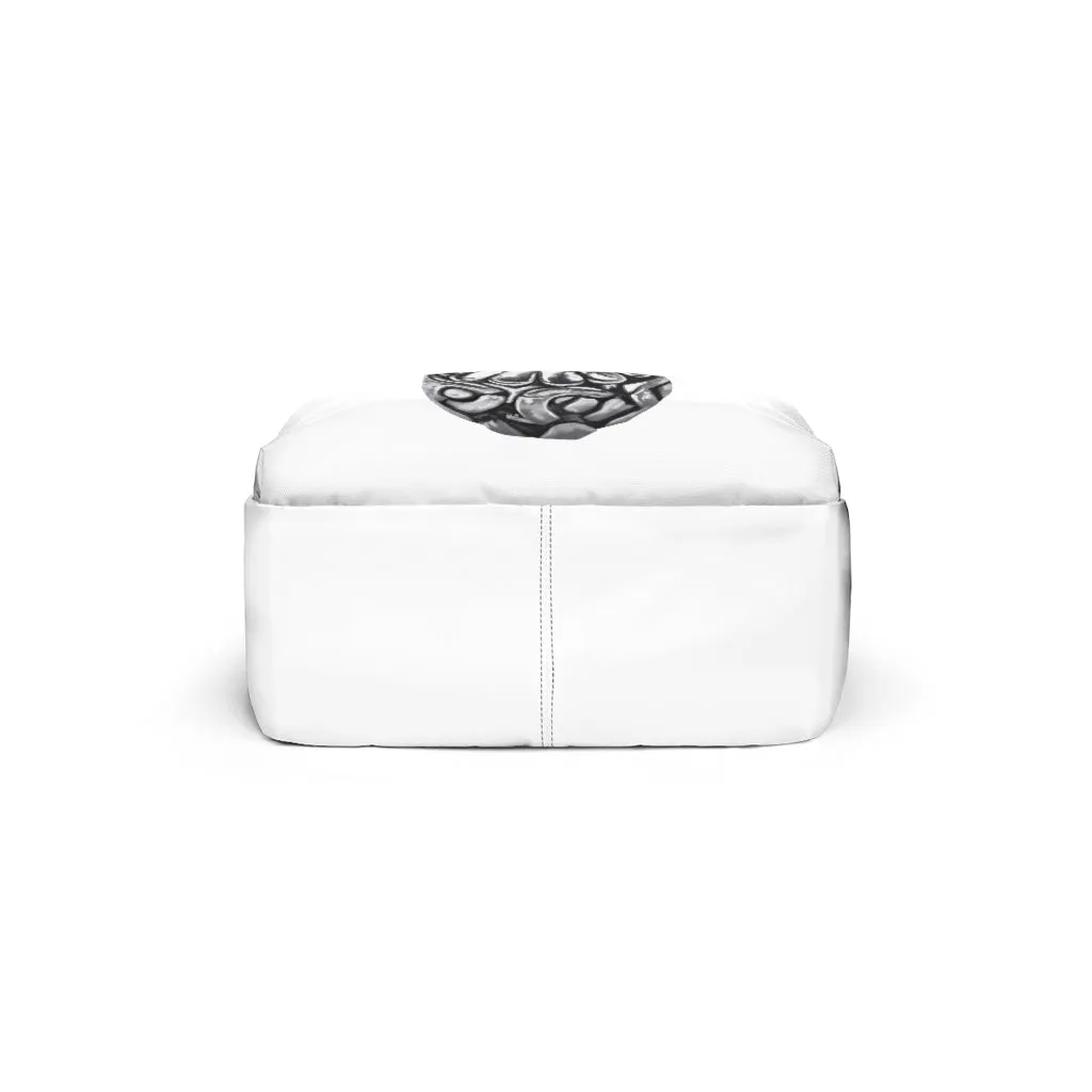 Metal Piece Unisex Classic Backpack