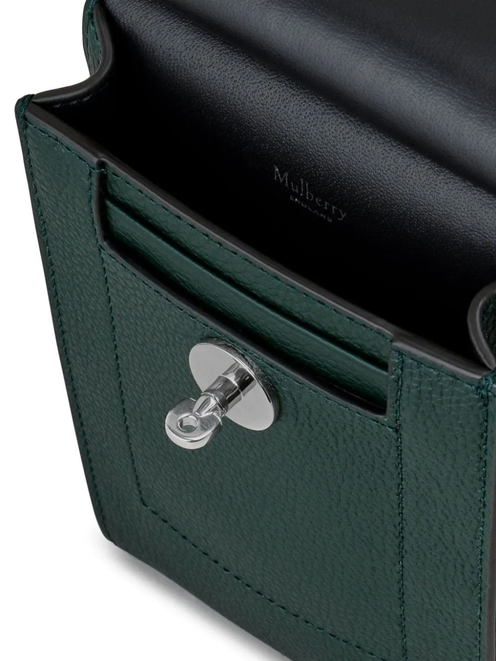 Mini Antony Mulberry Green Small Classic Grain