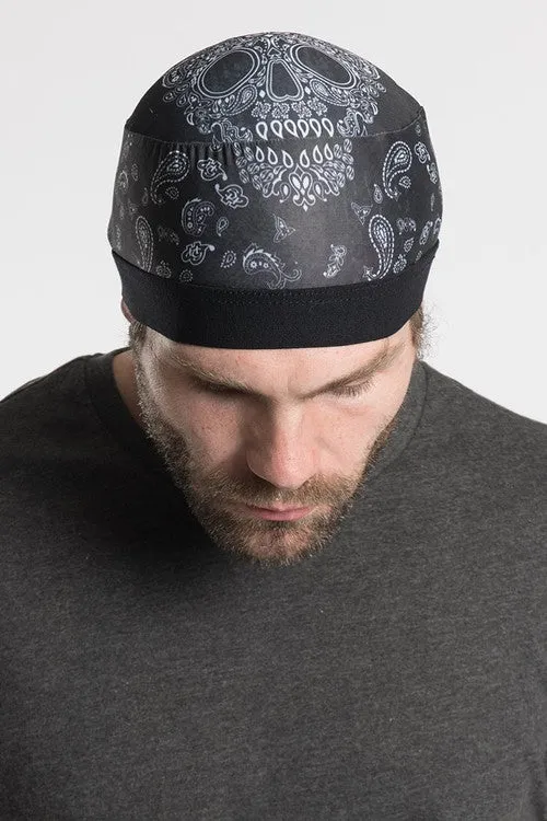 Motorcycle skull caps for men 57719