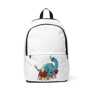 Mudphant Unisex Fabric Backpack