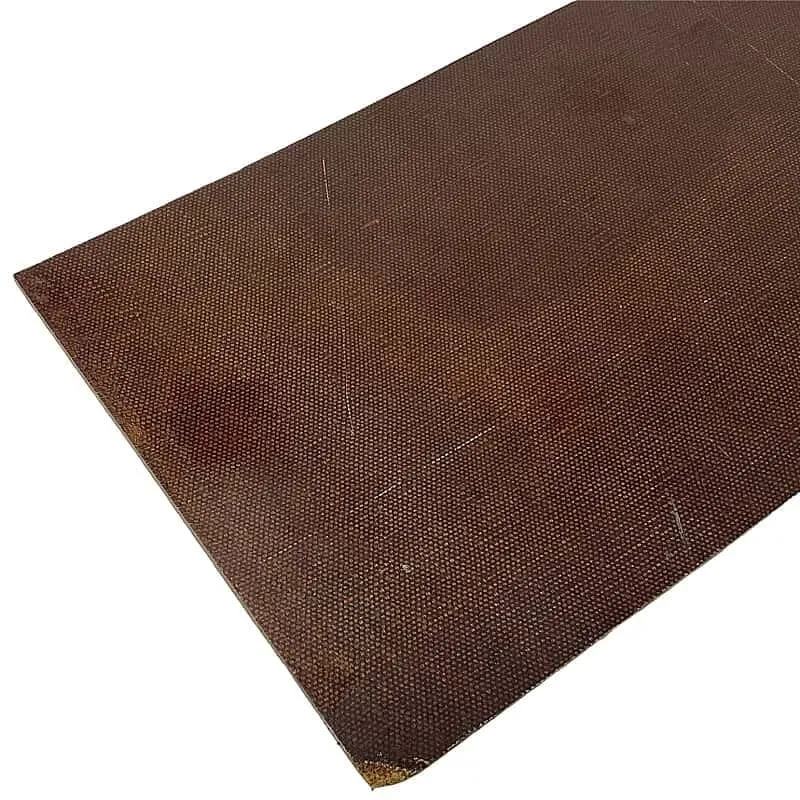 Old Stock Vintage 90's Canvas Micarta- NATURAL BROWN