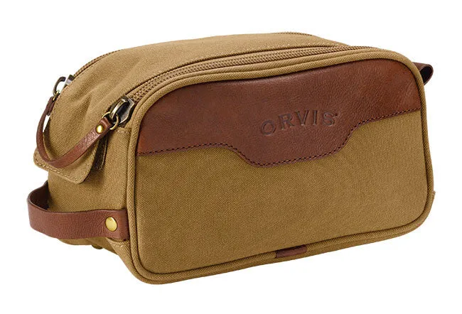 Orvis Travel Kit 1856 Canvas and Leather