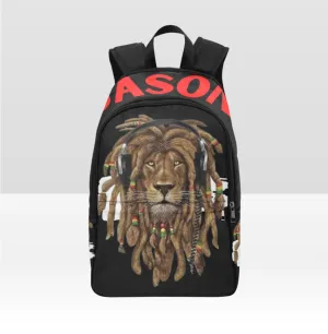 Personalized Rasta Lion Back Pack