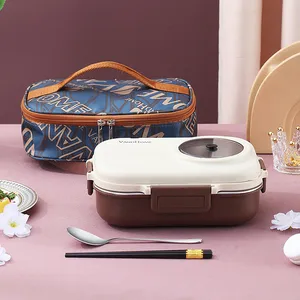 portable bento box, camera shape, include tableware set...