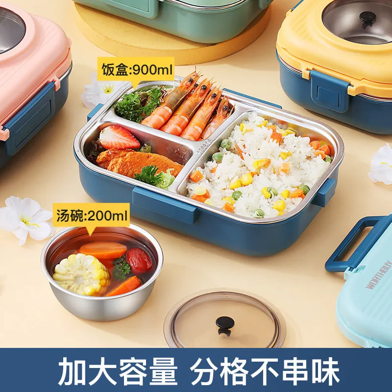 portable bento box, camera shape, include tableware set...