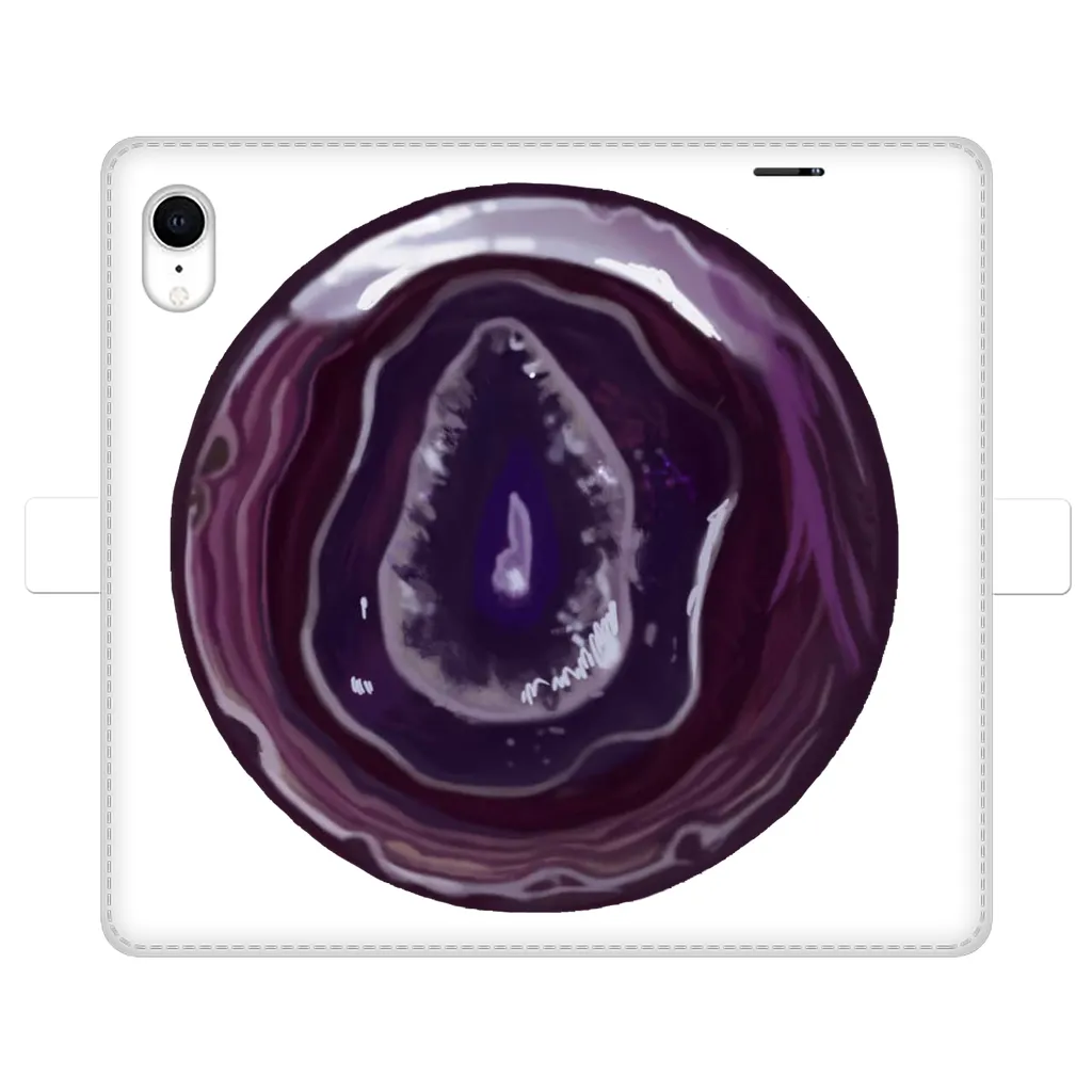 Purple Rock Fully Printed Wallet Cases