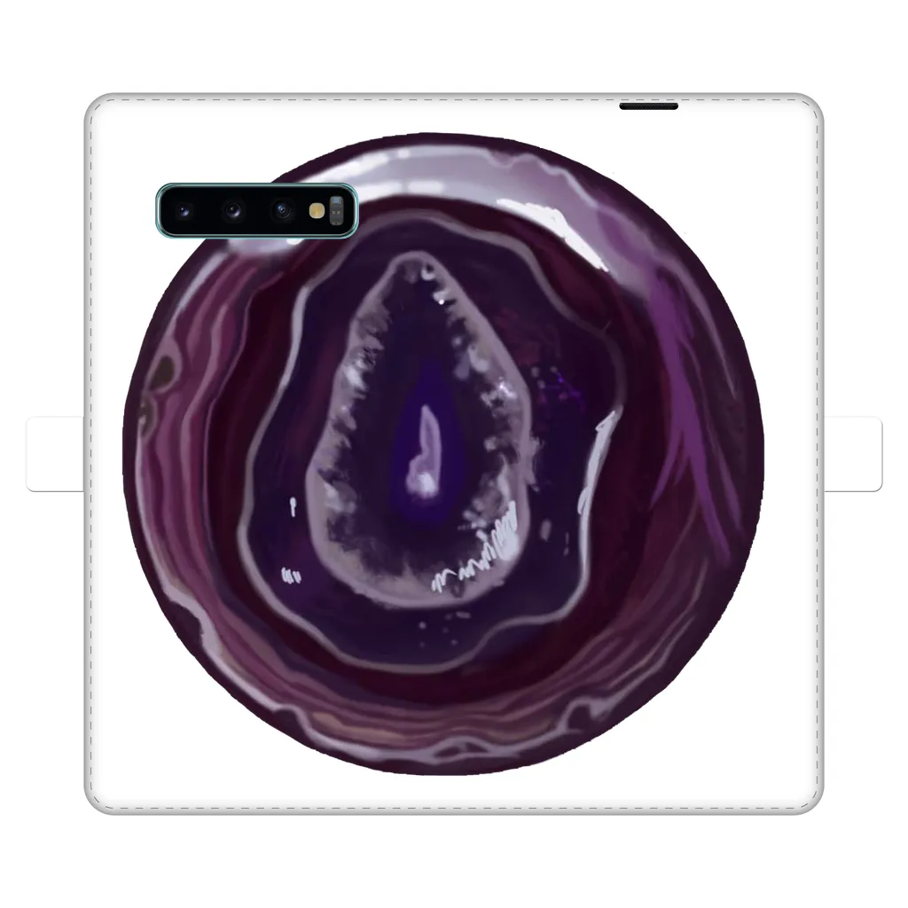 Purple Rock Fully Printed Wallet Cases