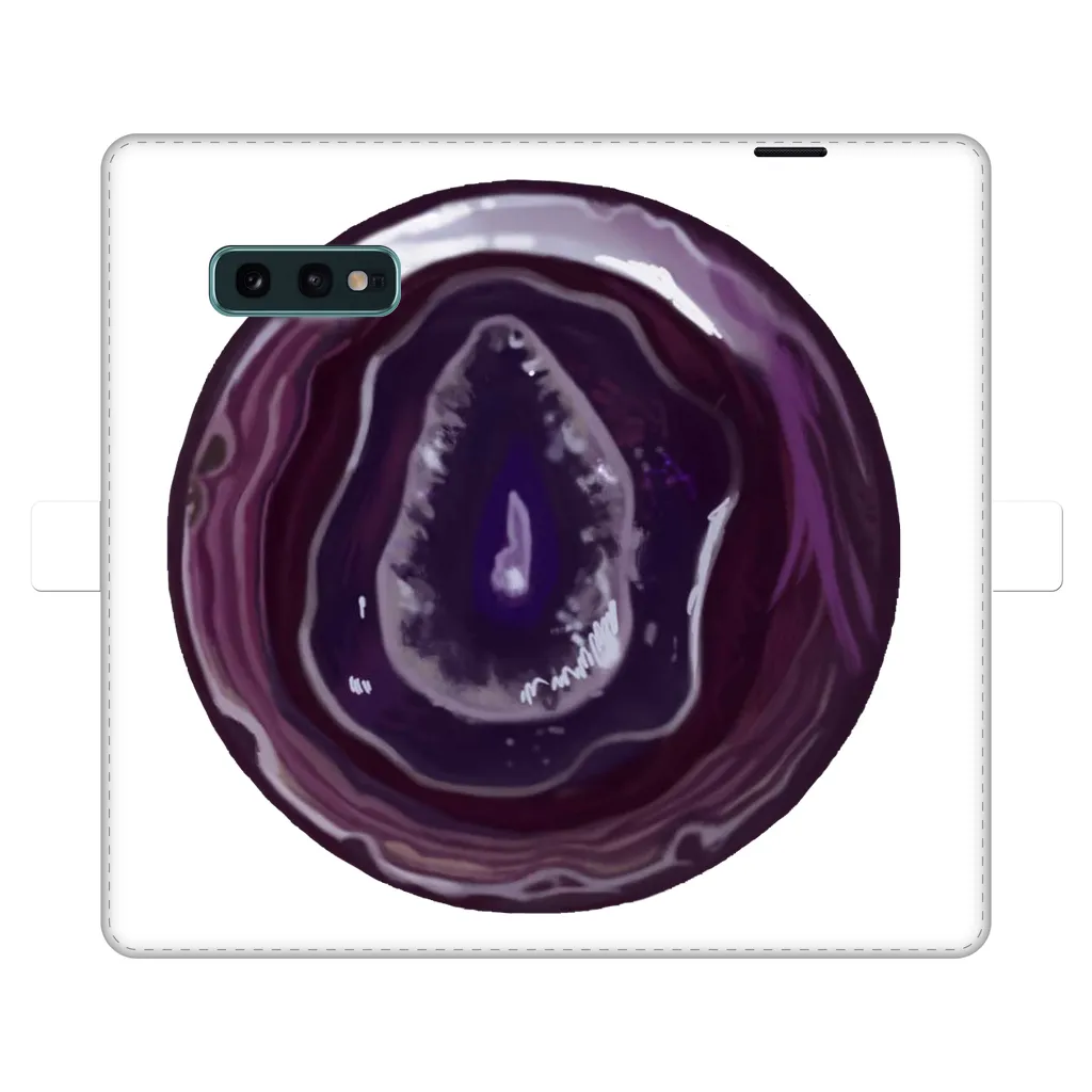 Purple Rock Fully Printed Wallet Cases