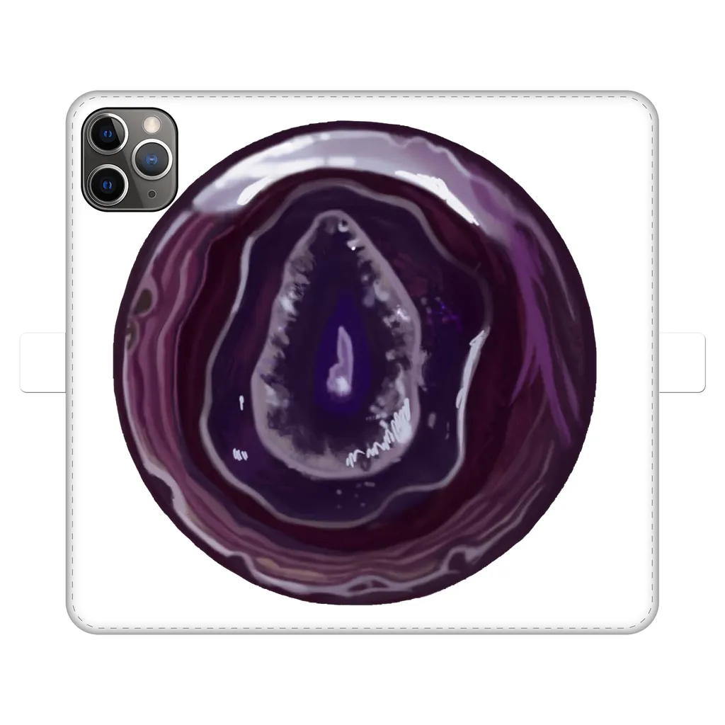 Purple Rock Fully Printed Wallet Cases