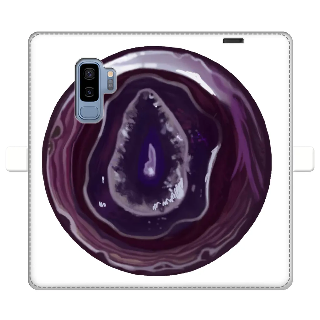Purple Rock Fully Printed Wallet Cases