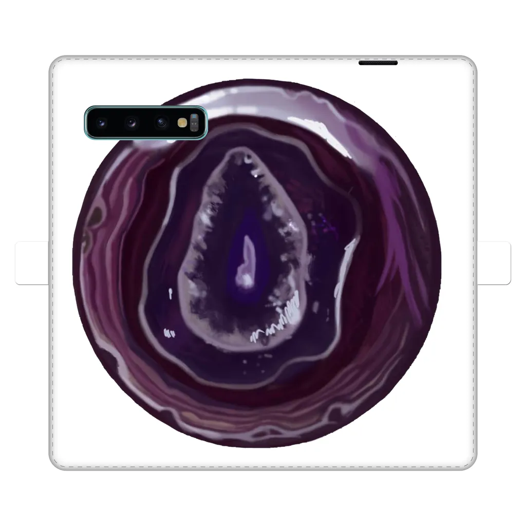 Purple Rock Fully Printed Wallet Cases