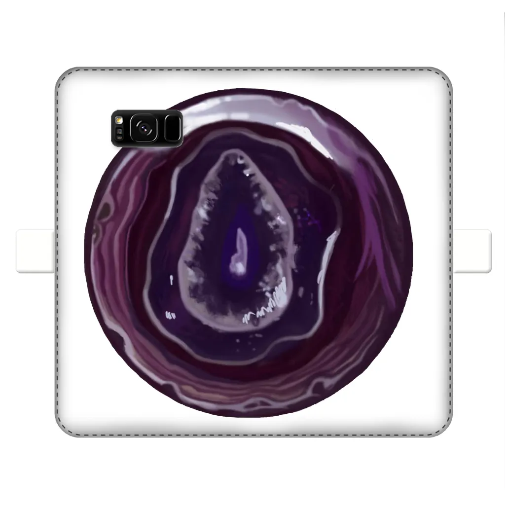 Purple Rock Fully Printed Wallet Cases