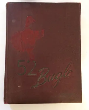 "The Bugle" 1952 Senior Class Yearbook from Virginia Polytechnic Institute