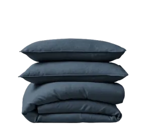 Ravello Linen Euro Pillowcase Pair Denim