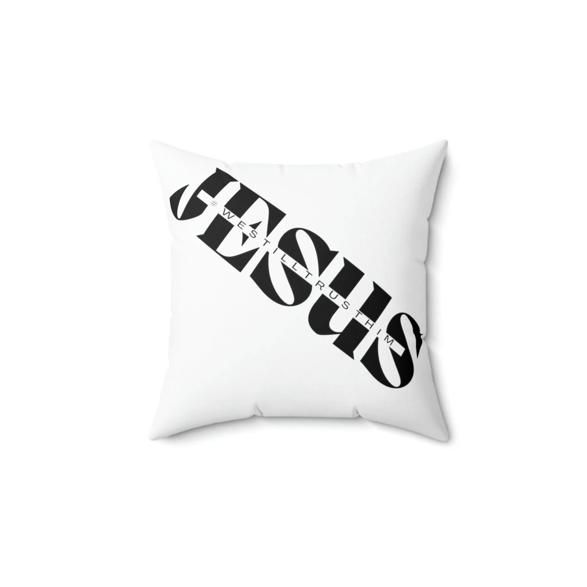Spun Polyester Square Pillow