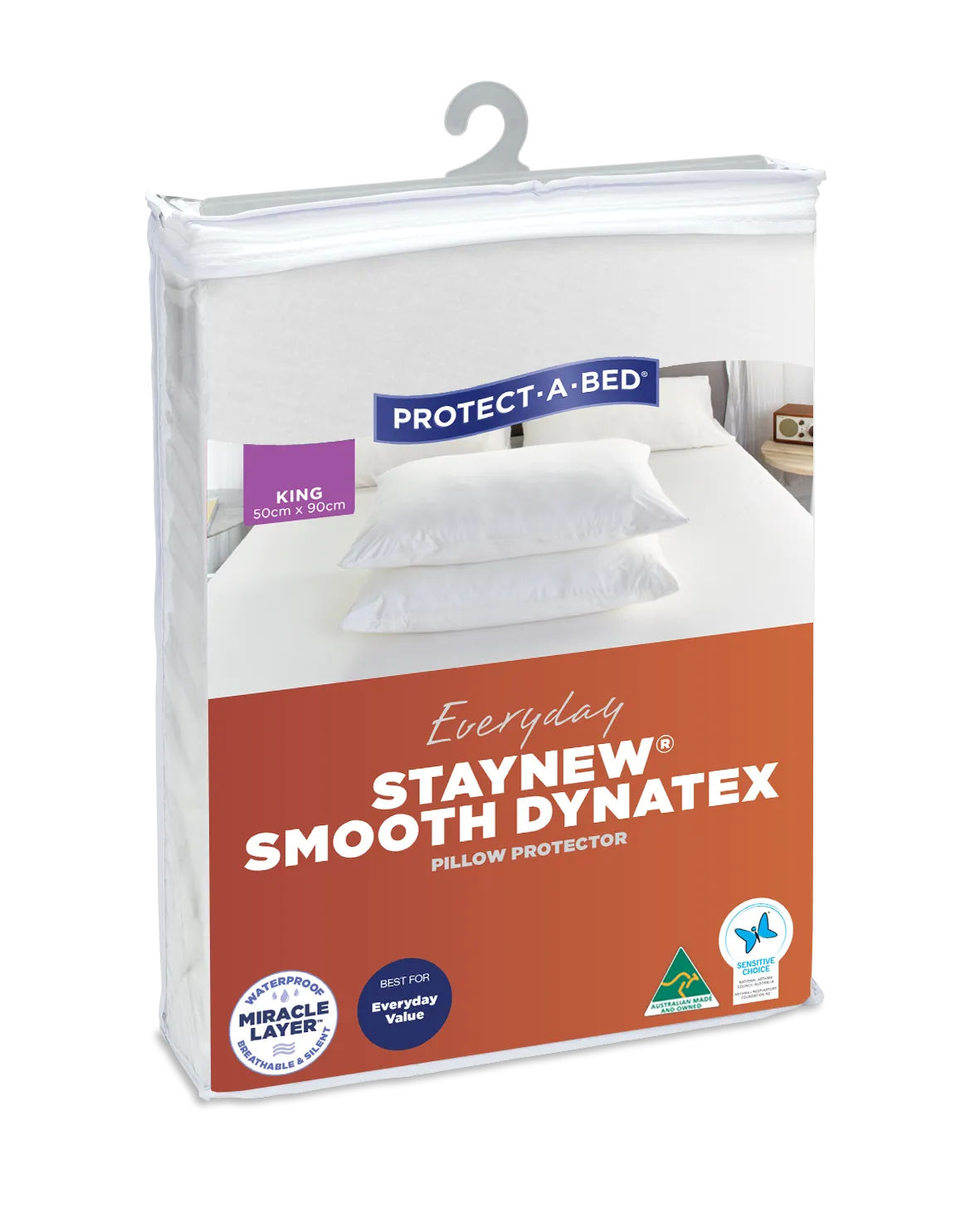Staynew Smooth Dynatex Waterproof Pillow Protector