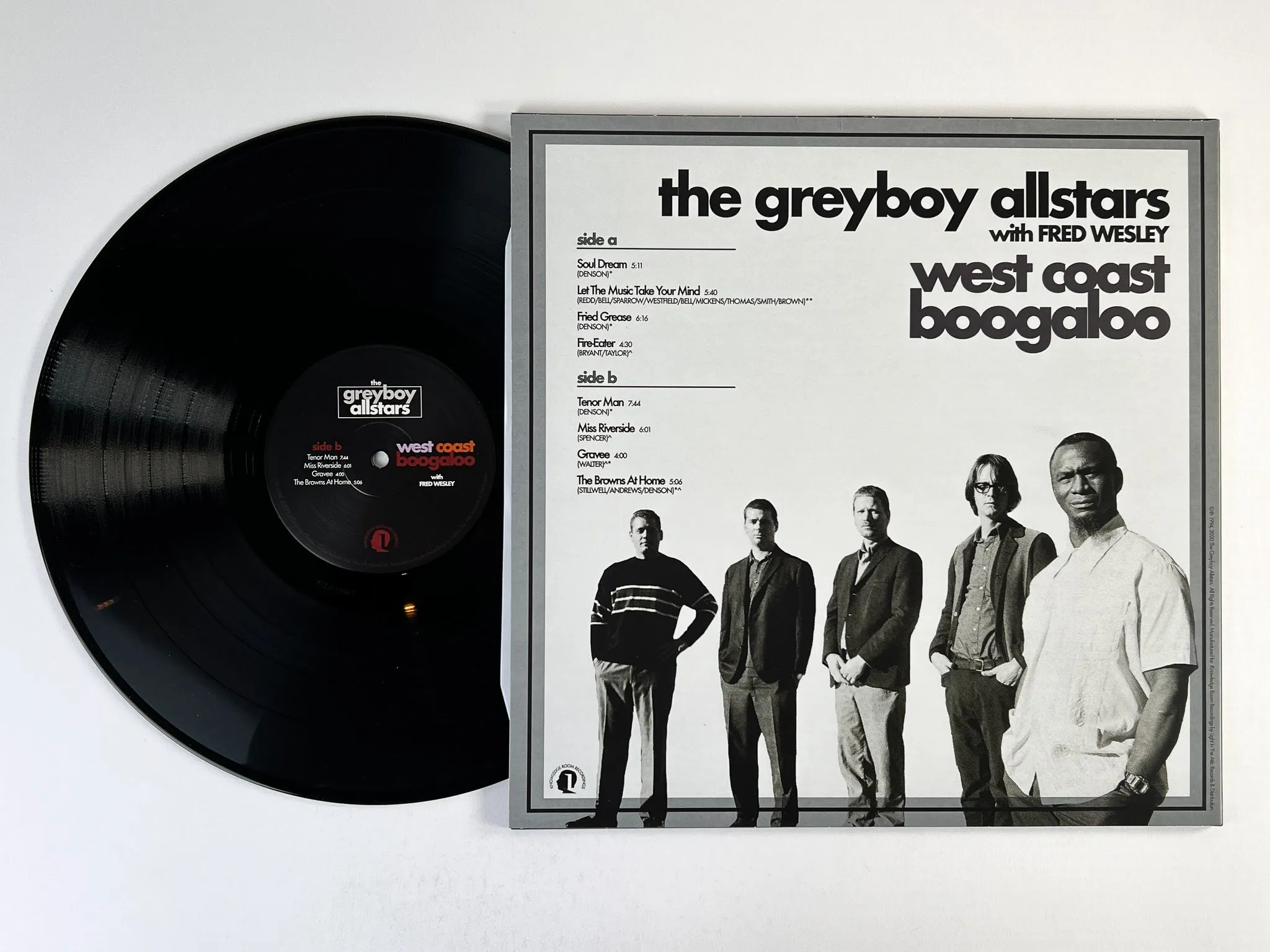 THE GREYBOY ALLSTARS (with Fred Wesley) - West Coast Booglaloo