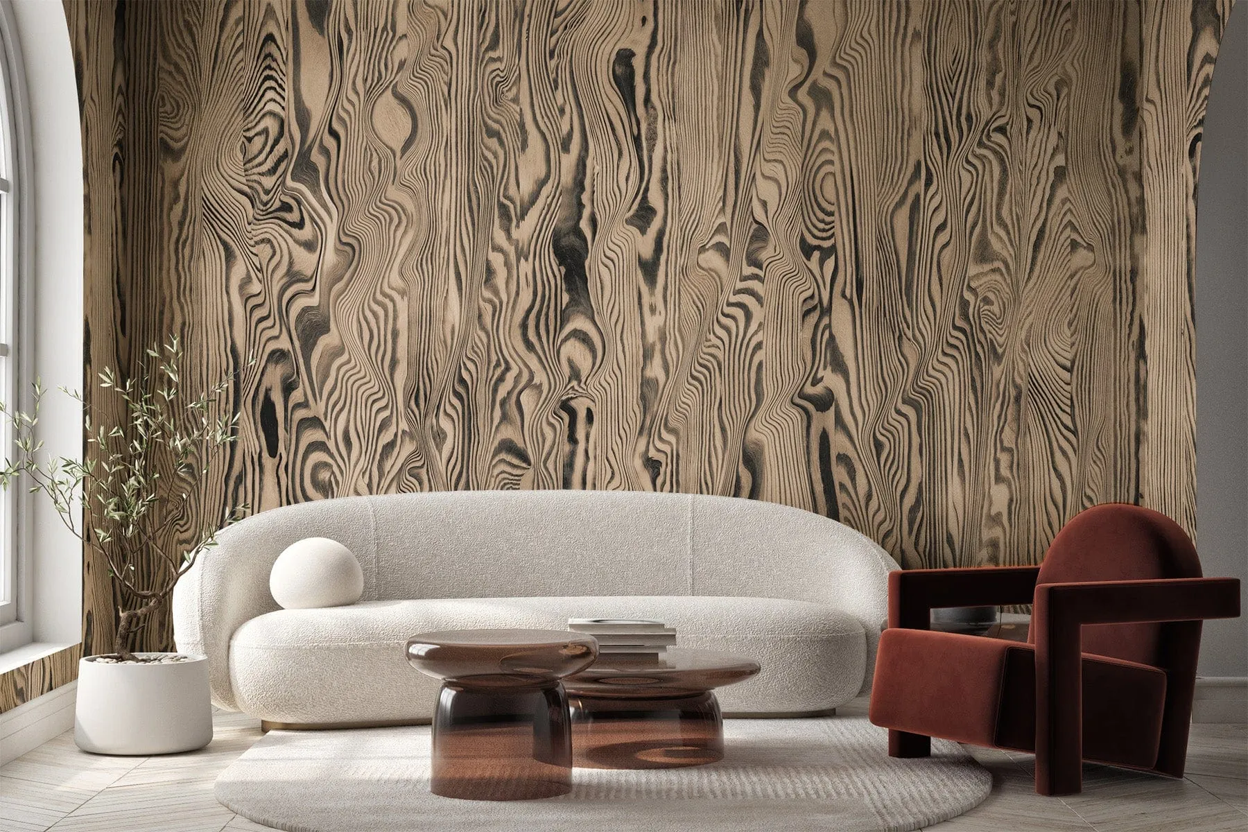 Vibrant Veneer Cherry Wood
